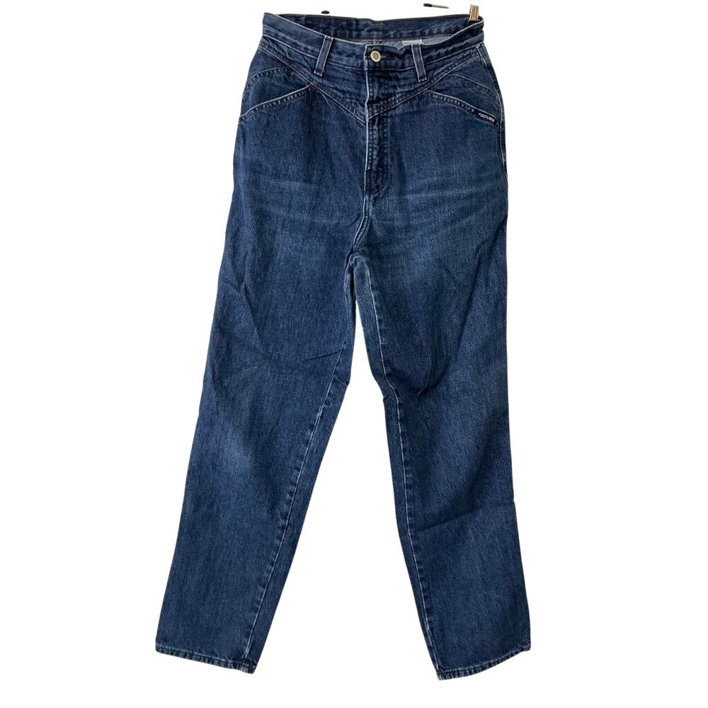 Rockies Jeans Women’s Size 11/12 Medium Wash Indigo Straight Leg High Waist